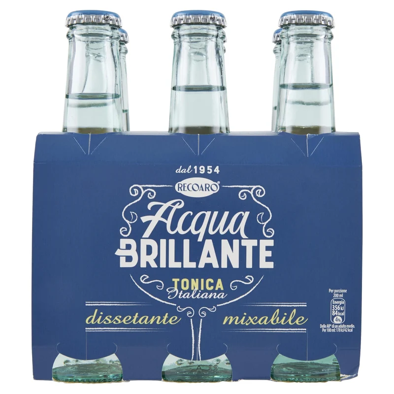 Recoaro Acqua Tonica Brillante bottiglia 20cl