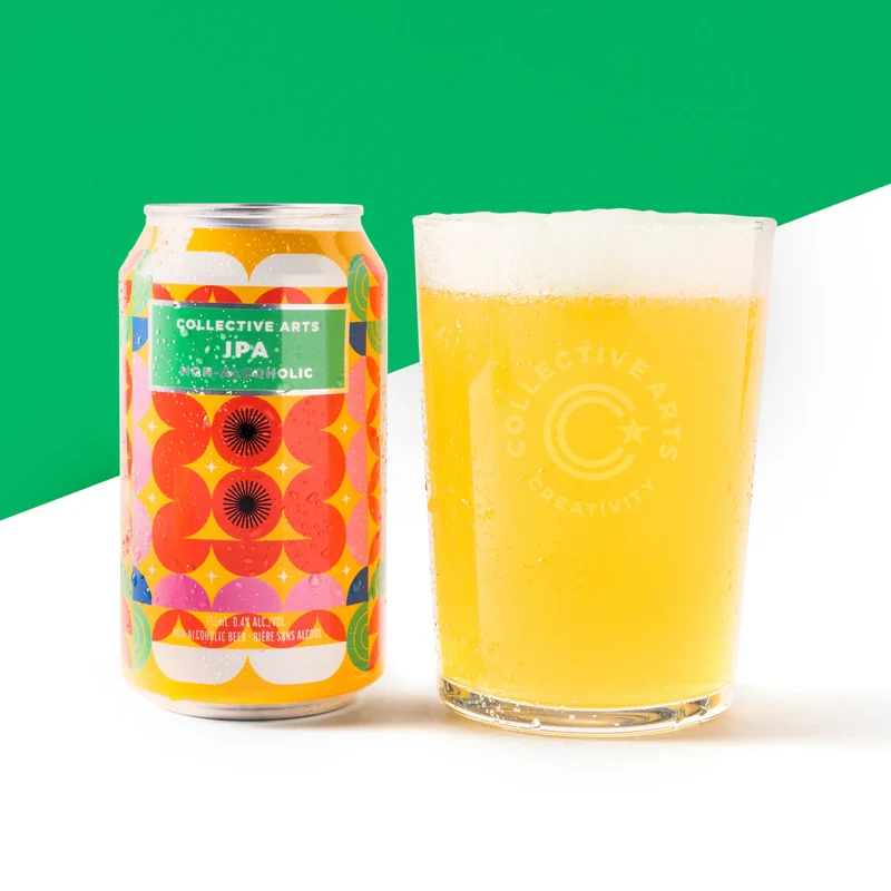 Bière Collective Arts IPA sans alcool 0,4%