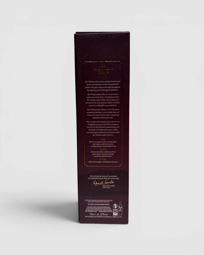 Whisky The Whiskymaker's Reserve No 6 - The Lakes