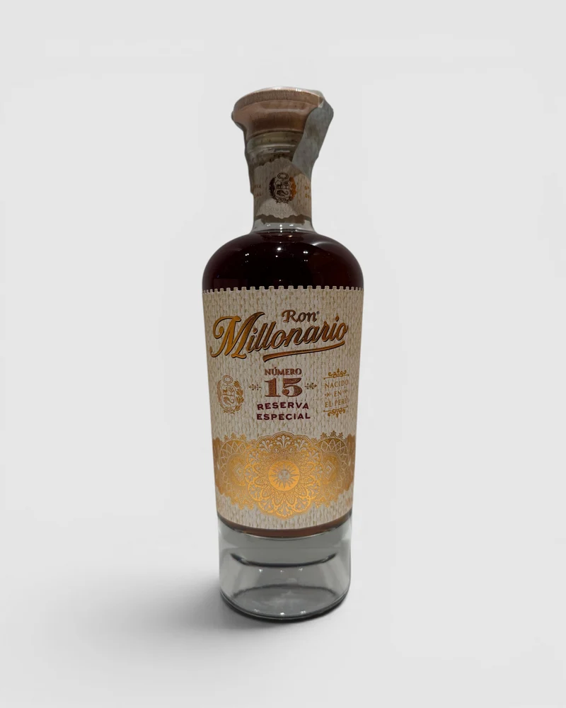 Ron Millonario 15 Anni Reserva con Due Bicchieri - Gift Box