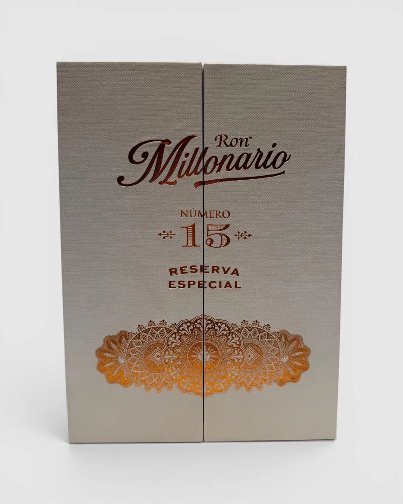 Ron Millonario 15 Anni Reserva con Due Bicchieri - Gift Box