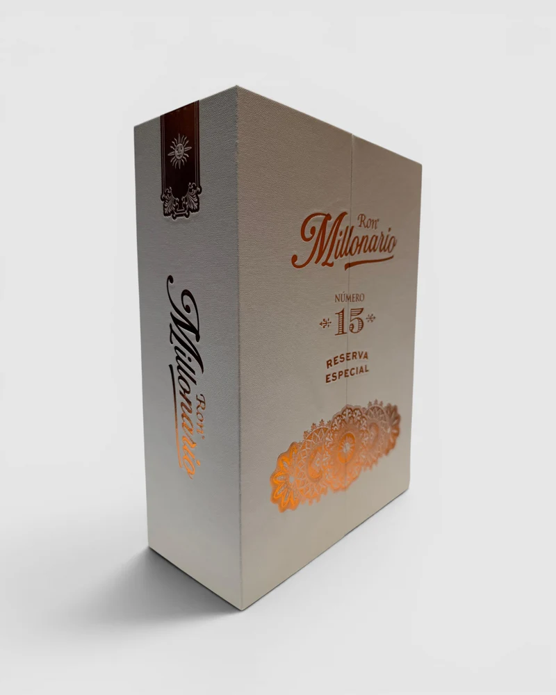 Ron Millonario 15 Anni Reserva con Due Bicchieri - Gift Box