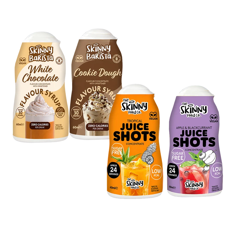 Skinny Food Co Ultimate Discovery Juice & Barista Collection da 60 ml
