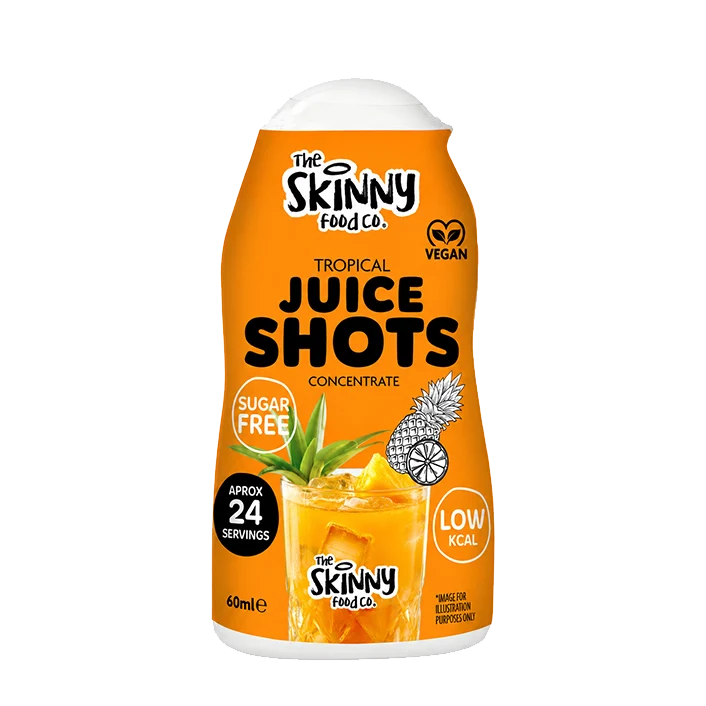 Shot di succo di frutta tropicale senza zucchero Skinny - 60 ml