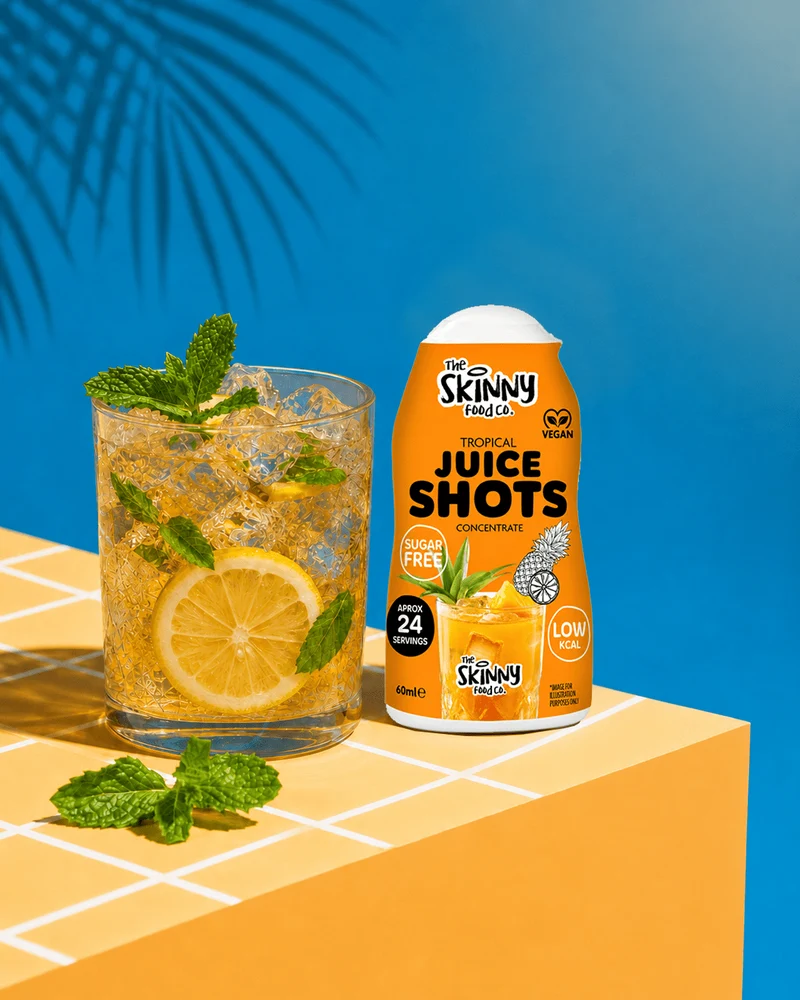 Shot di succo di frutta tropicale senza zucchero Skinny - 60 ml