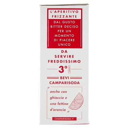 Campari Soda, Aperitivo all'arancia - Confezione da 5 x 98 ml