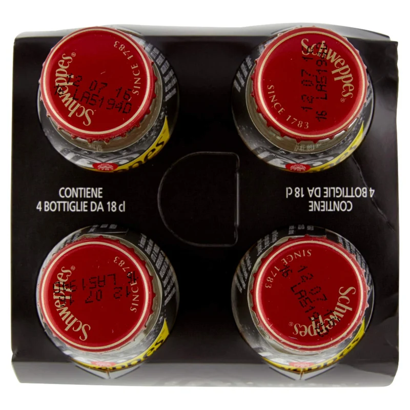 Schweppes Soda, 4x180ml