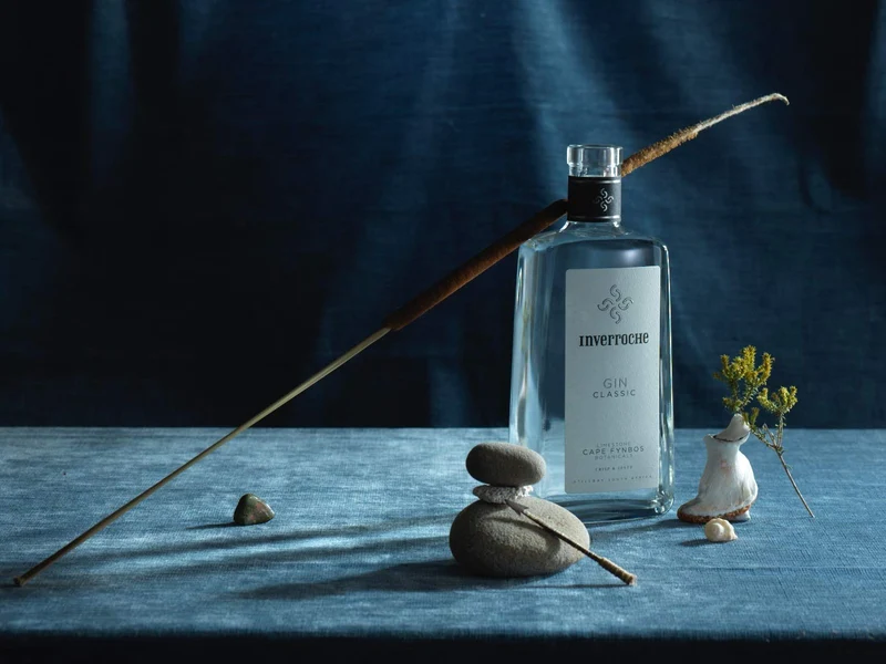 Inverroche Classic Gin, Super-preium Gin dal Sud Africa, vol 43%, 70CL