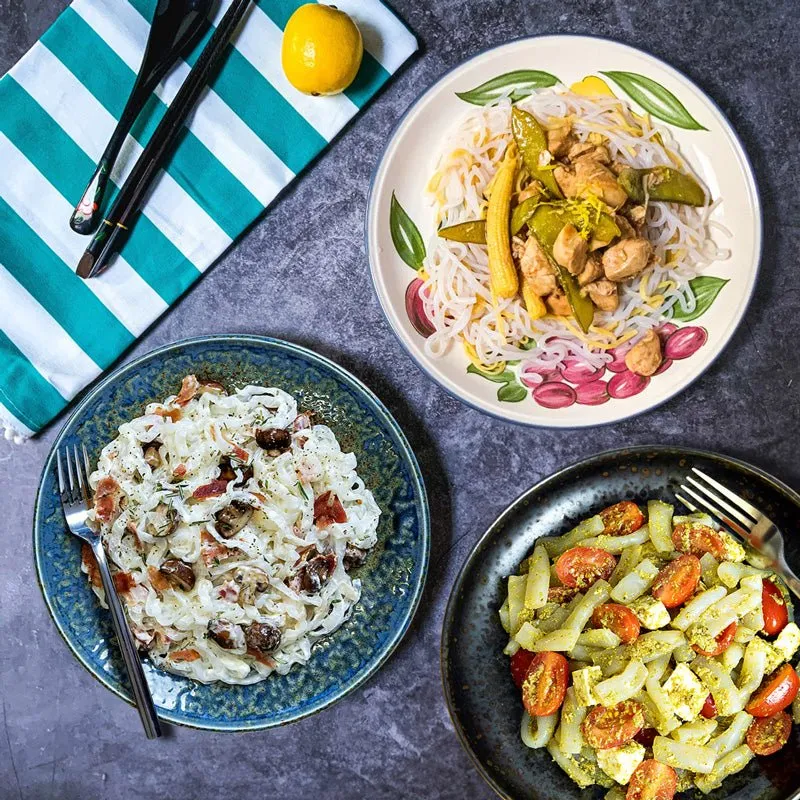 Pacchetto Ultimate di pasta, riso e noodles sotto le 300 calorie