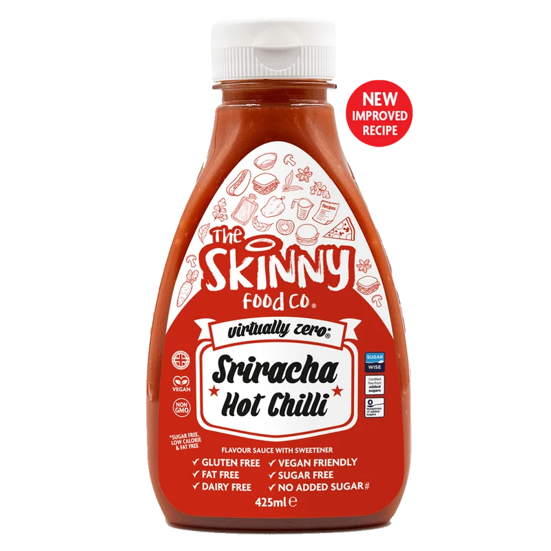 Salsa magra senza zucchero Sriracha Virtually Zero© Calorie - 425 ml