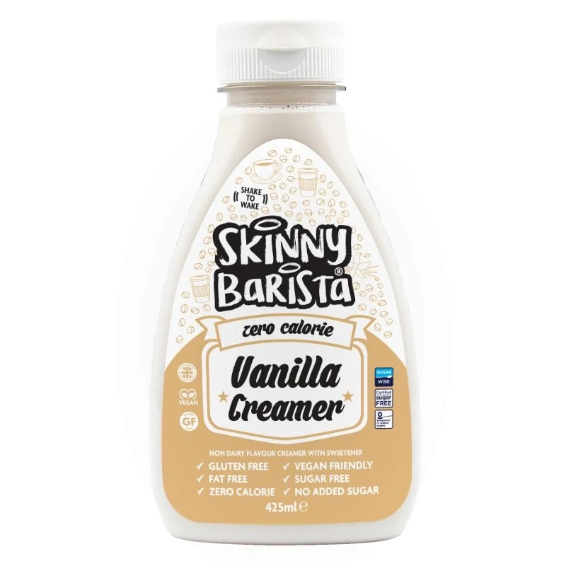 Crema al caffè alla vaniglia - Skinny senza zucchero senza latticini - 425 ml