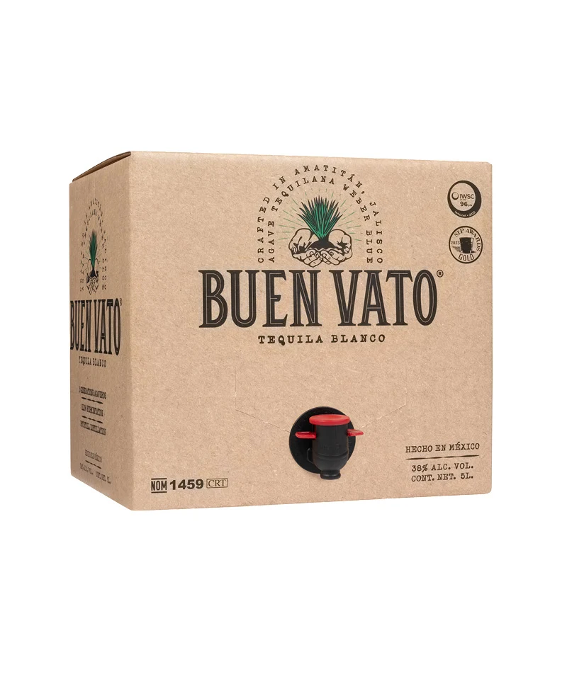 (5,000) Bag In Box Tequila Blanco - Buen Vato