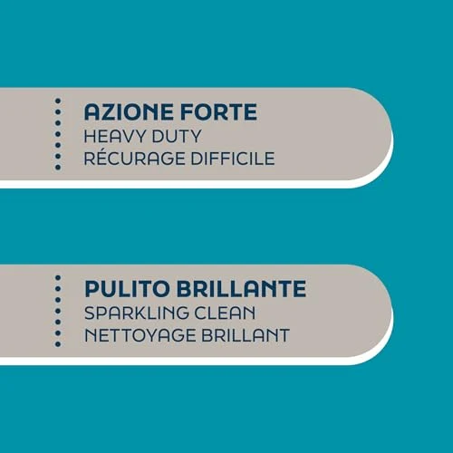 ARIX | 12 Rotolini Abrasivi in Fine Lana d’Acciaio, per Rimuovere Incrostazioni da pentole, Stoviglie e Tutte le Superfici Non Delicate