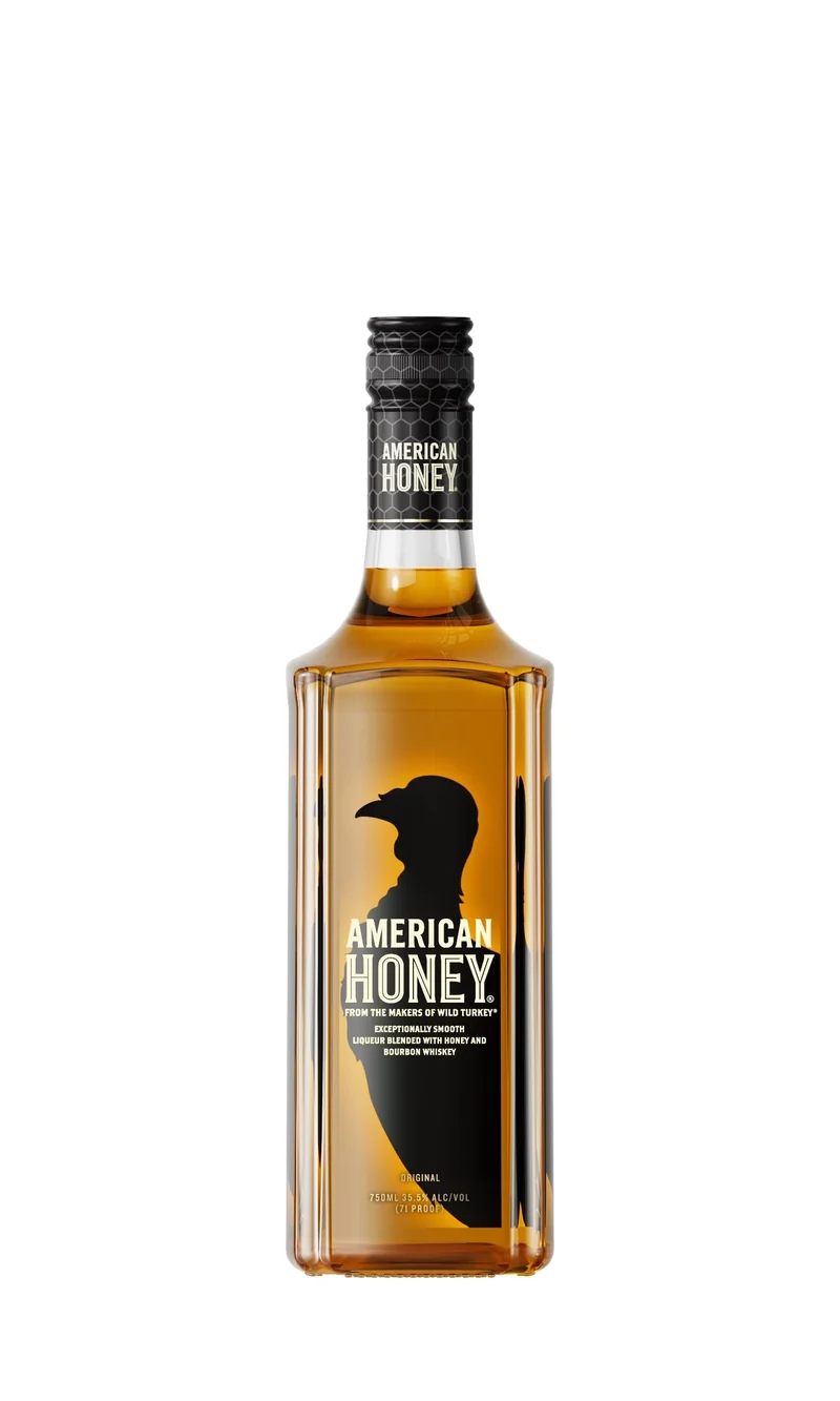 Wild Turkey - American Honey, 70 cl, Bourbon Americano al Miele, 35.5% Vol