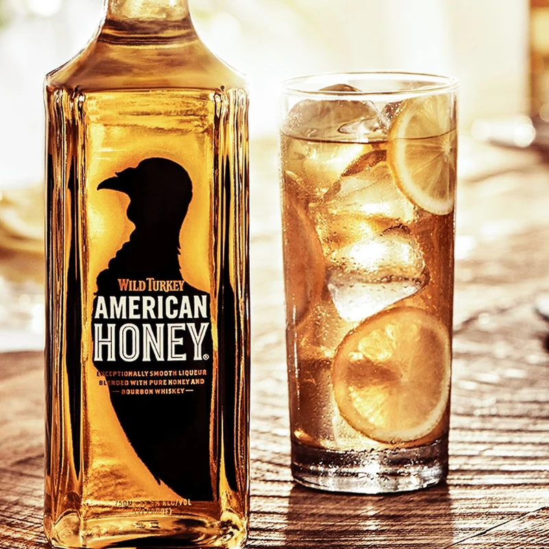 Wild Turkey - American Honey, 70 cl, Bourbon Americano al Miele, 35.5% Vol