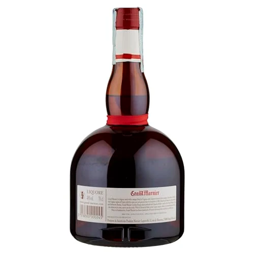 Grand Marnier Cordon Rouge - Liquore a Base di Cognac in Combinazione con Liquore d'Arancia, 40% Vol, Bottiglia in Vetro da 70 cl