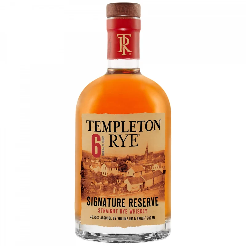 Templeton Rye 6 Years Old Signature Reserve Straigth Rye Whiskey 45,8% Vol. 0,7l
