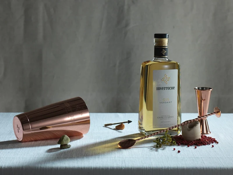 Inverroche Verdant Gin, Super-preium Gin dal Sud Africa, vol 43%, 70CL