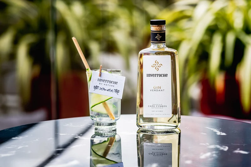 Inverroche Verdant Gin, Super-preium Gin dal Sud Africa, vol 43%, 70CL