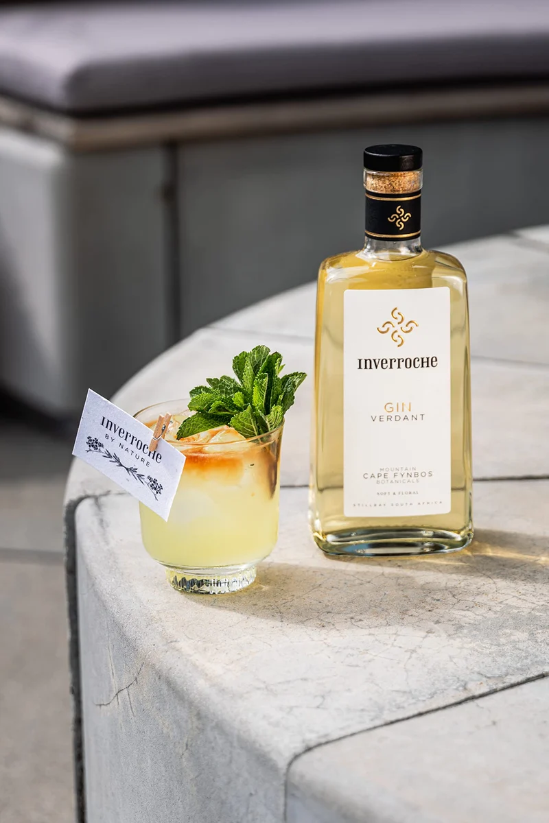 Inverroche Verdant Gin, Super-preium Gin dal Sud Africa, vol 43%, 70CL