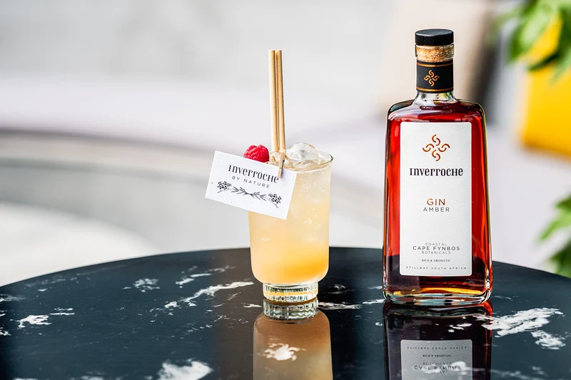 Inverroche Amber Gin, Super-preium Gin dal Sud Africa, vol 43%, 70CL