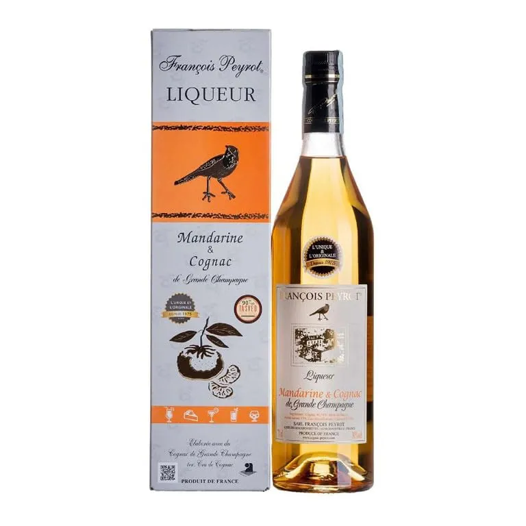COGNAC MANDARINO FRANCOIS PEYROT-70CL - POIRE WILLIAMS - ASTUCCIATO