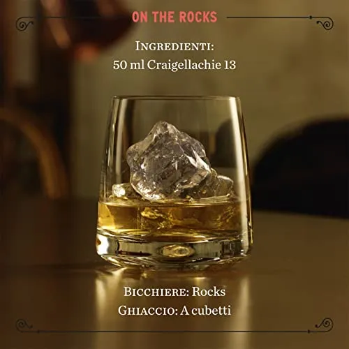 Craigellachie 13 Anni Speyside Scotch Single Malt Whisky con astuccio regalo, affinato in botti di Sherry e Bourbon, Vol. 46%, 70 cl / 700 ml