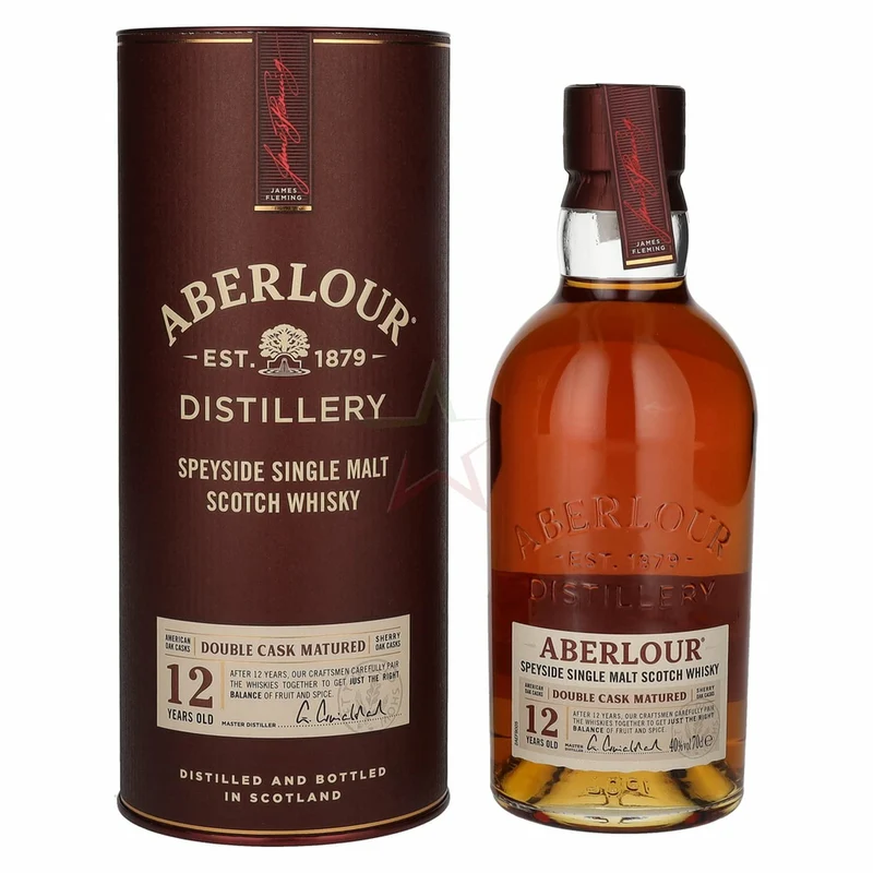 Aberlour 12 Years Double Cask Scotch Malt Whisky 0,7L (40% Vol.)
