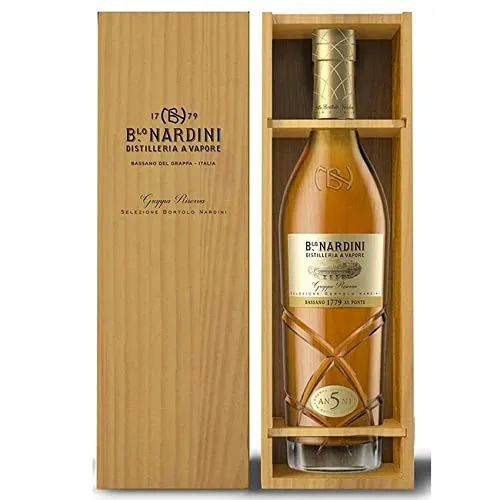 NARDINI GRAPPA RISERVA 5 ANNI 70 CL SELEZIONE BORTOLO NARDINI IN ASTUCCIO