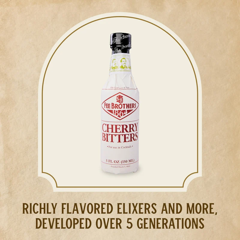 FEE BROTHERS 1864 BITTERS CHERRY Bitter aromatizzante CL.10