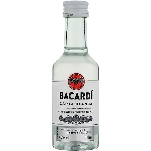 BACARDÍ Carta Blanca White Rum, Rum Bianco dei Caraibi
