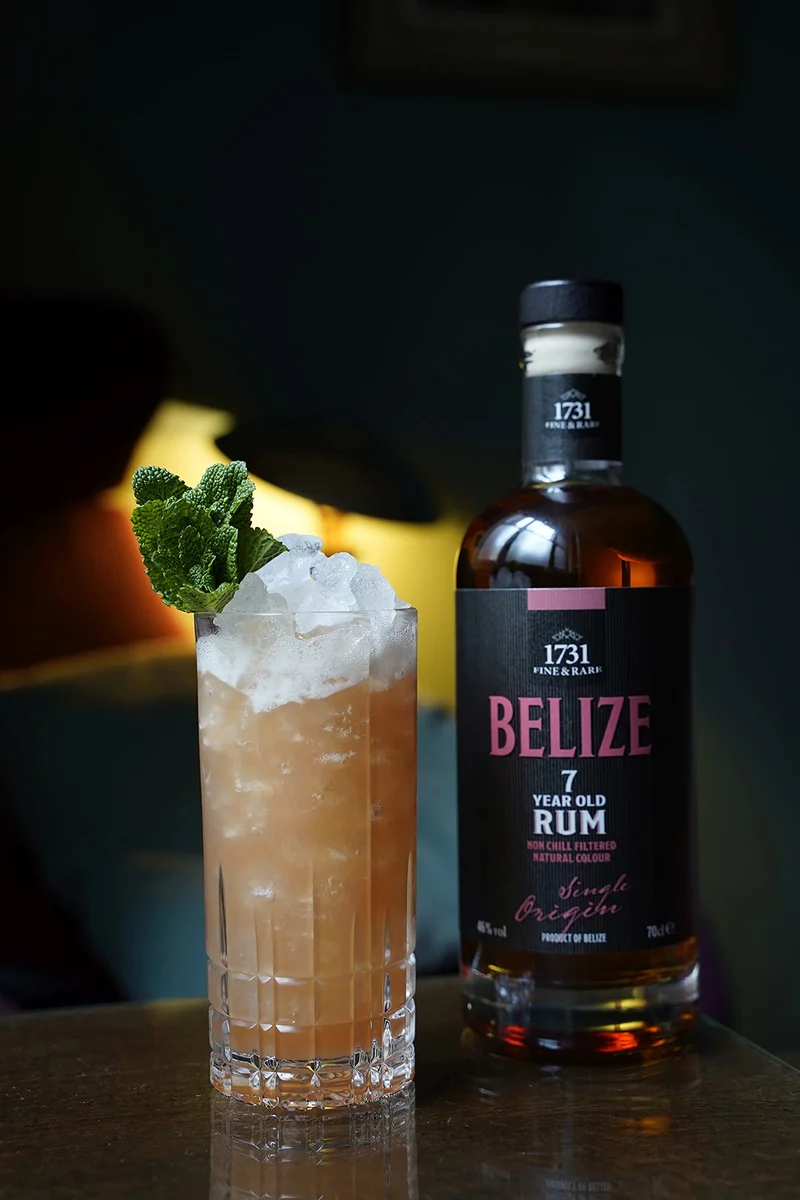 1731 Fine & Rare BELIZE 7 Years Old Single Origin Rum 46% Vol. 0,7l in Giftbox