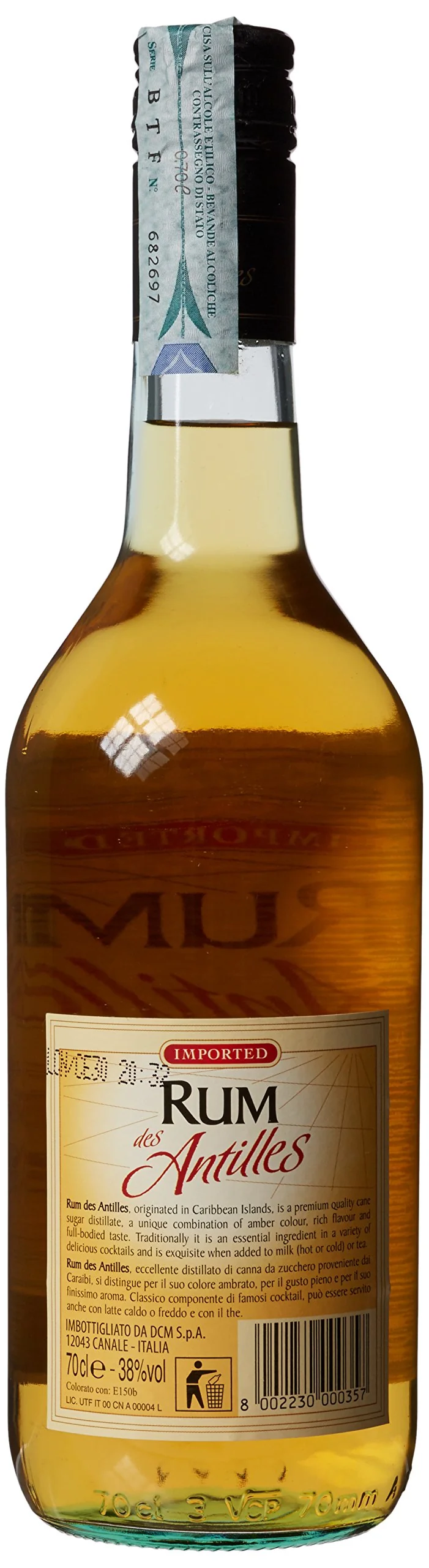 Rum Des Antilles Classico Ml.700