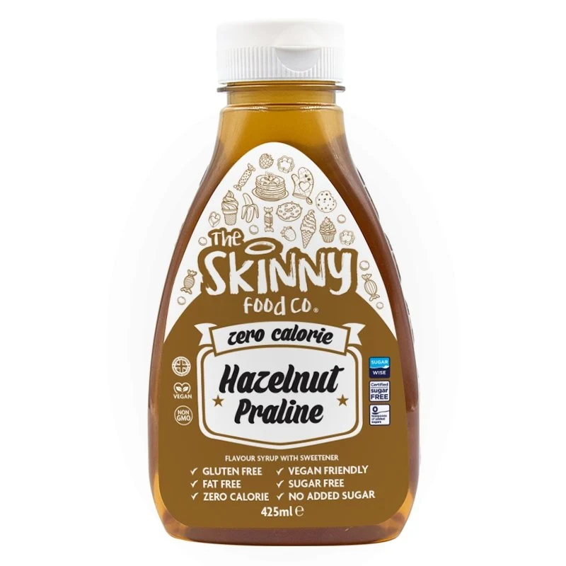 Sciroppo Skinny Senza Zucchero Praline Zero Calorie - 425ml