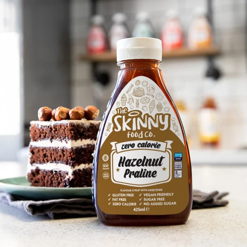 Sciroppo Skinny Senza Zucchero Praline Zero Calorie - 425ml