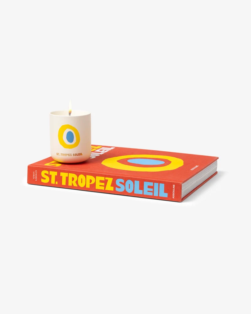 St. Tropez - Candle and Book Gift Set