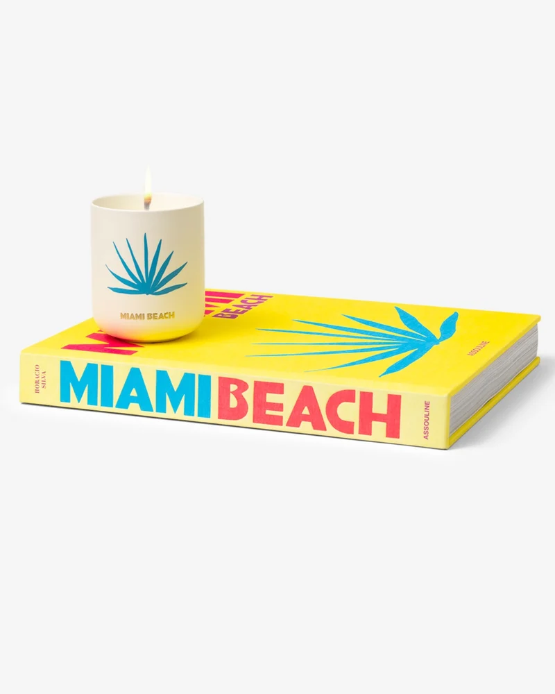 Miami - Candle and Book Gift Set