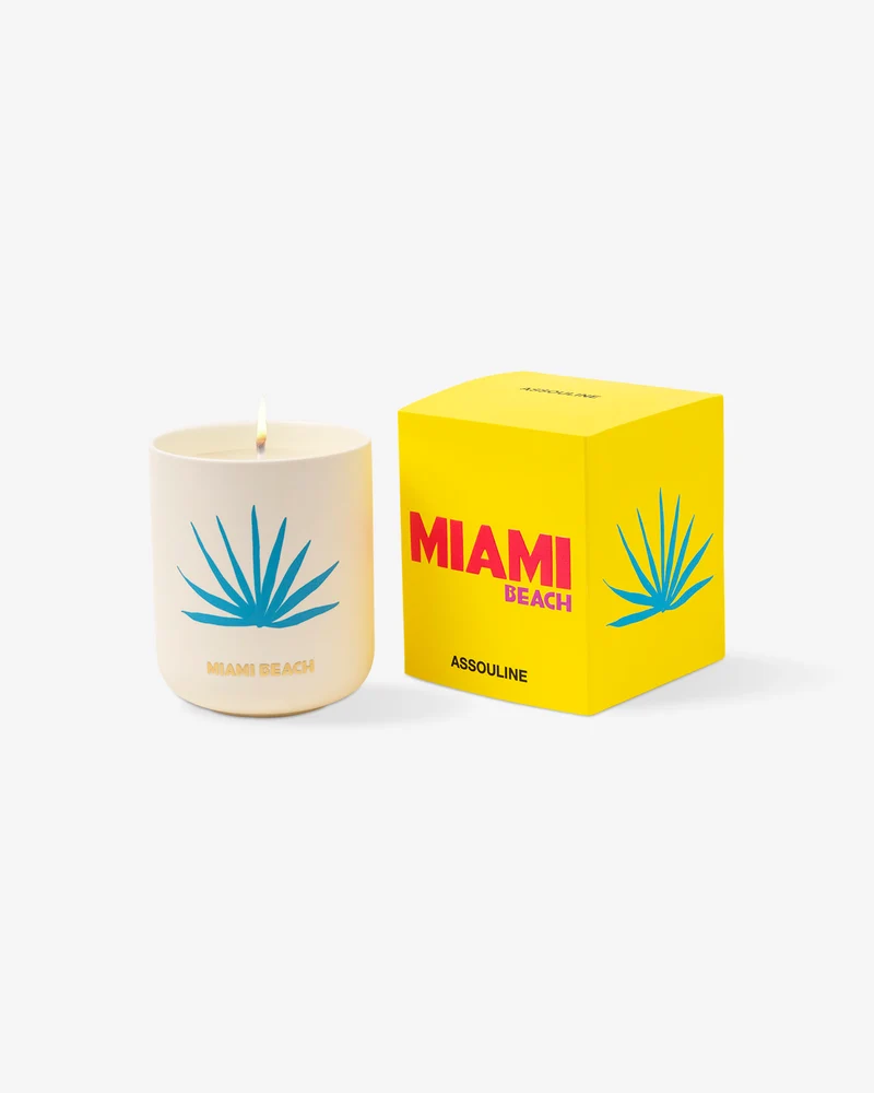 Miami - Candle and Book Gift Set