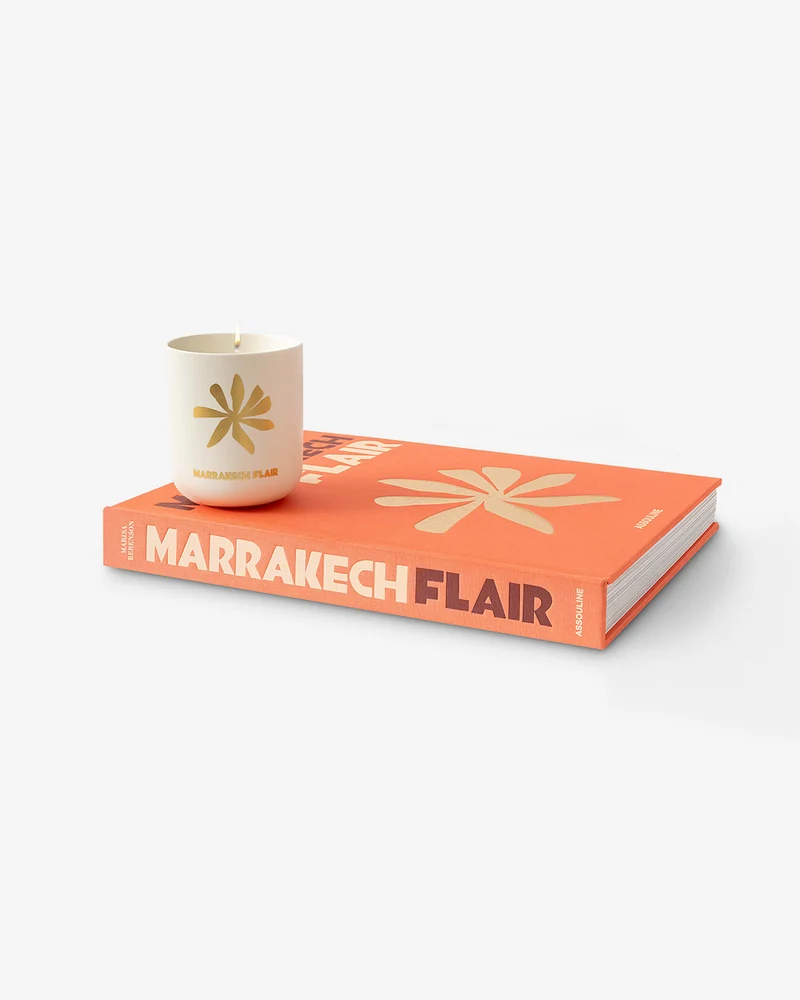 Marrakech - Candle and Book Gift Set
