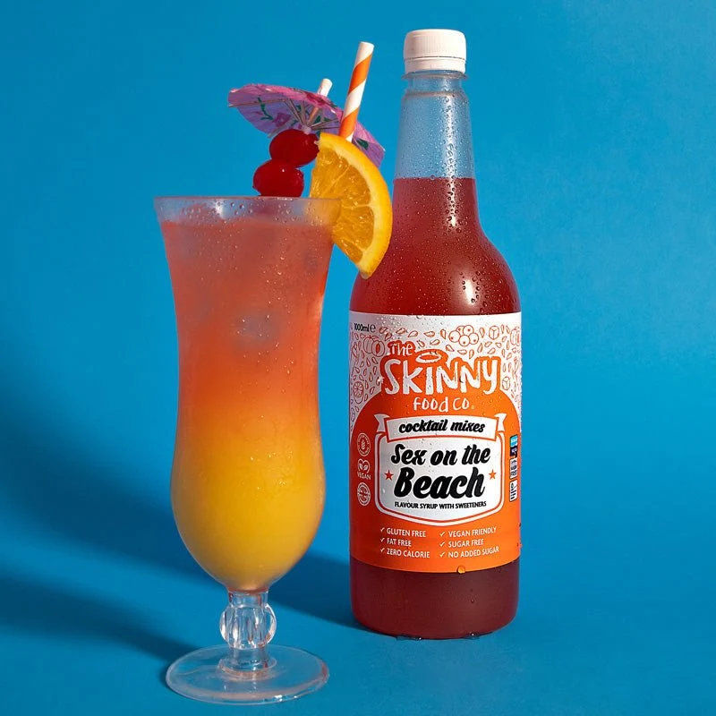 (Liquidazione, data di scadenza superata, 26 febbraio) Sex On The Beach Sugar Free Skinny Cocktail Mixer - 1 litro
