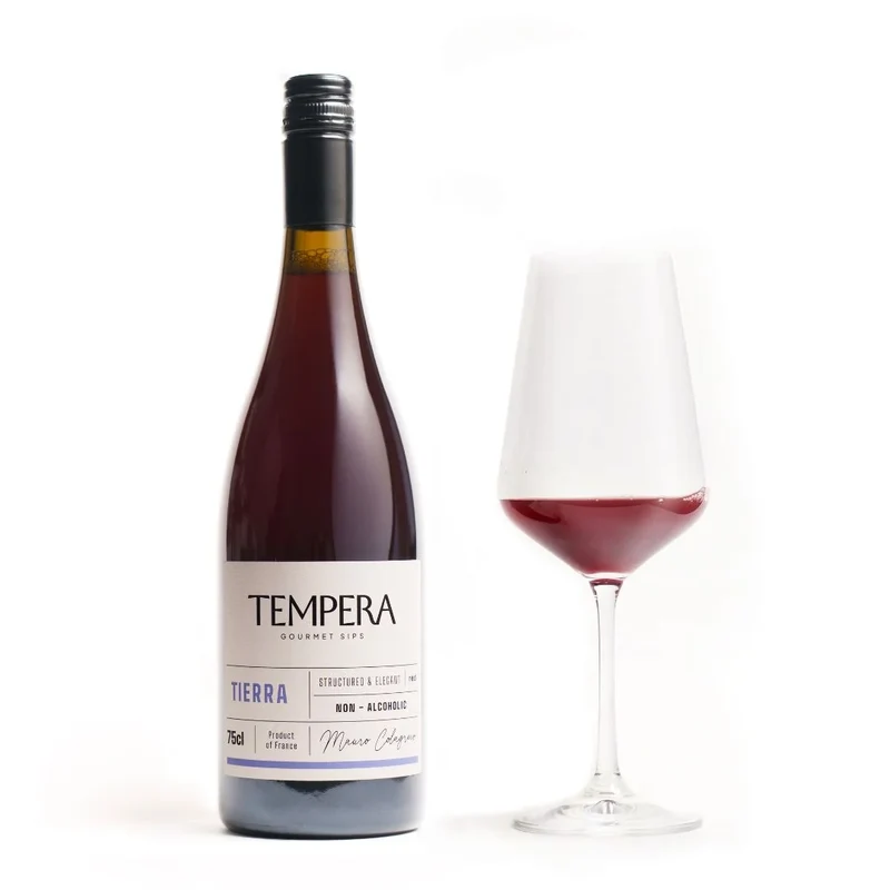 TIERRA, boisson végétale sans alcool - Boisson gastronomique sans alcool de Tempera