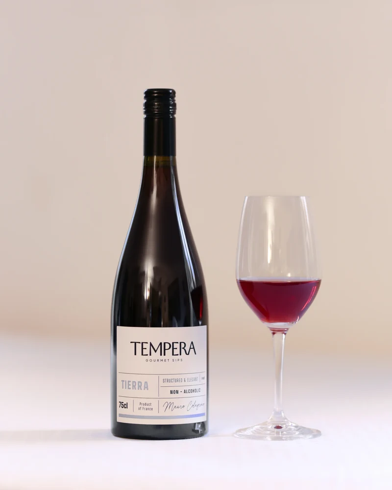 TIERRA, boisson végétale sans alcool - Boisson gastronomique sans alcool de Tempera