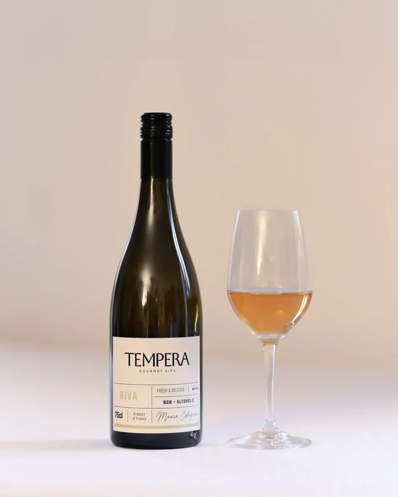 RIVA, la boisson terre-mer sans alcool - Boisson gastronomique sans alcool de Tempera