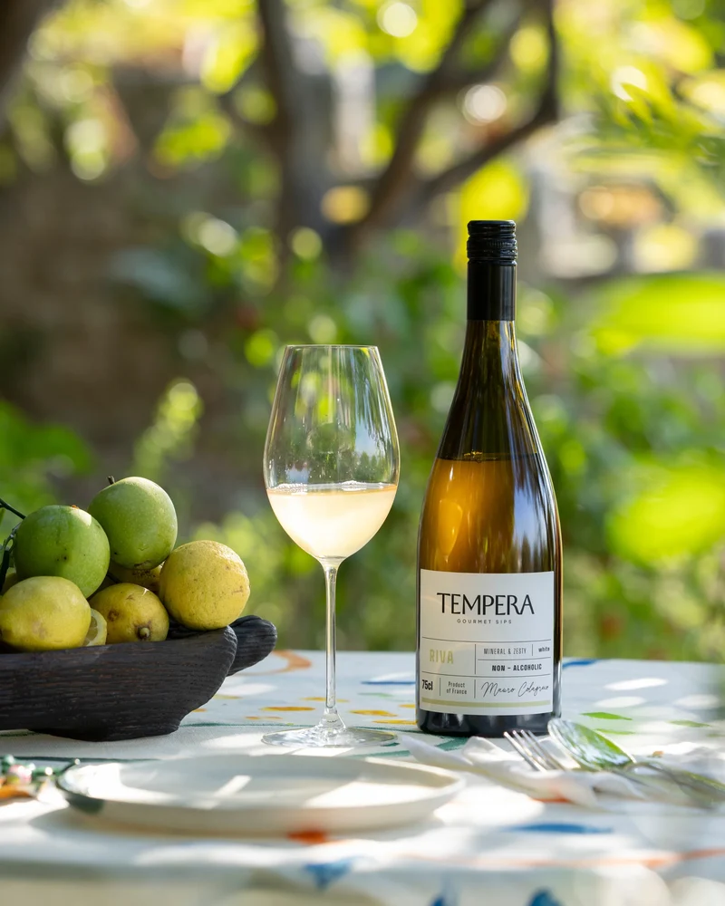 RIVA, la boisson terre-mer sans alcool - Boisson gastronomique sans alcool de Tempera