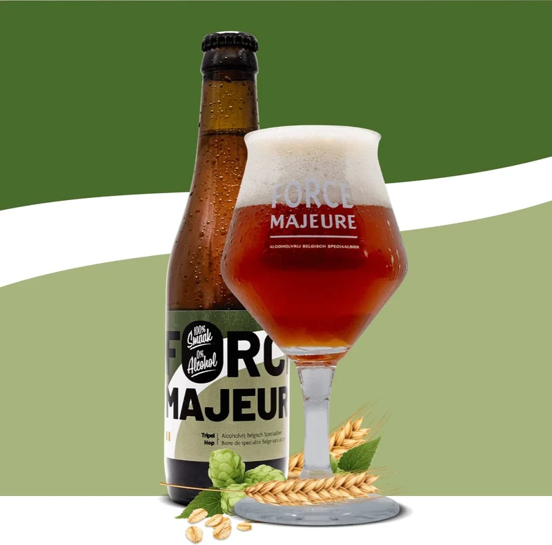 Collection 5 bières sans alcool Force Majeure