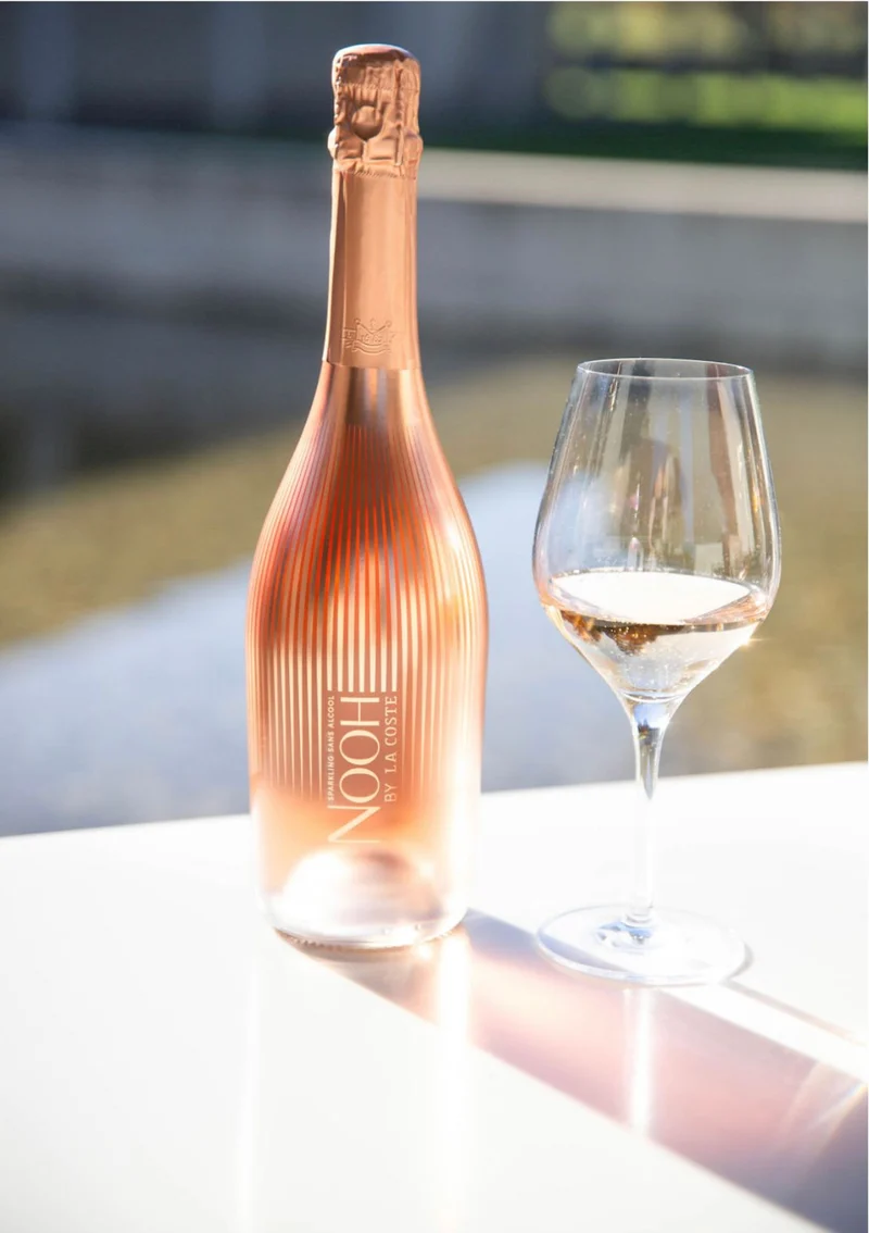 Vin effervescent rosé NOOH by La Coste 0,0% sans alcool