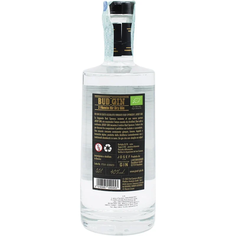 Bud Gin 2 Fäuste for Dry Gin by Josef Bavarian 40% Vol. 0,5l