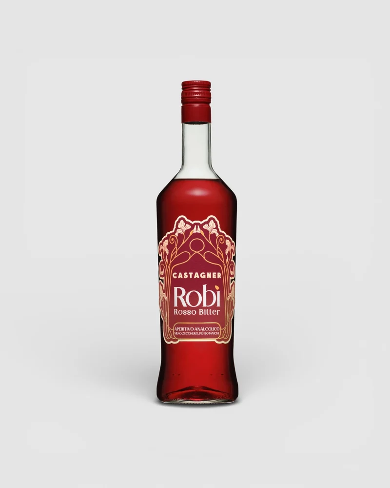Robì – Rosso Bitter aperitivo analcolico - Castagner
