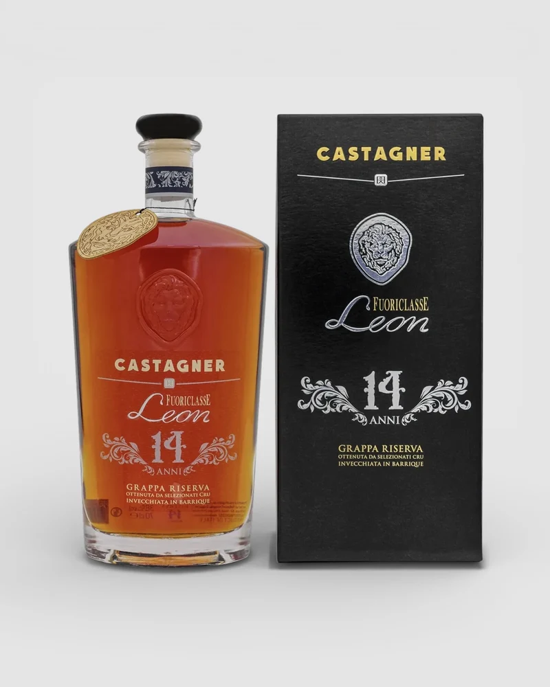 Fuoriclasse Leon Riserva 14 anni – Grappa Barricata Castagner