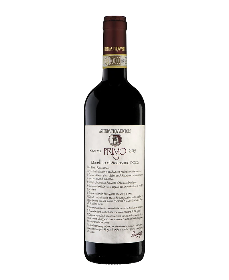 2016 Riserva Primo Morellino Di Scansano - Provveditore